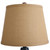 Rope Wrapped Navy Blue Buoy Table Lamp