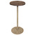 Round Wood Shells Drink Table