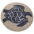 Round Wood Turtle Drink Table