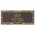 Sailor's Knot Address Plaque - Bronze & Gold