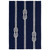 Sailor's Knotty Navy Indoor/Outdoor Rug - 5 x 8