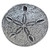 Sand Dollar Round Cabinet Knobs - Set of 2
