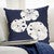 Sand Dollar Navy Pillow - 20 x 20