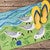 Sandpiper Squad Indoor/Outdoor Rug
