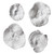 Sea Coral Wall Art - Set of 4