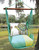 Sea Turtle Meadow Mist Stripe Swing Set