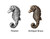 Seahorse Cabinet Knob - Set of 2
