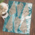 Seashell Impressions Blue Rug - 4 x 5