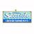 Seaside Refreshments Personalized Sign - 14 x 36