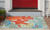 Seaside Party Aqua Indoor/Outdoor Rug - 3 x 4