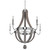 Sharlow Teardrop 5 Light Chandelier