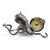 Aged Silver Octopus Desk Clock
