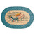 Single Mermaid Oval Patch Rug