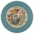 Single Mermaid Round Patch Rug - OUT OF STOCK UNTIL 05/20/2025