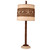 Sisal Rope Table Lamp with Seashell Shade