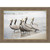 Six Shorebirds Framed Canvas
