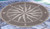 Skipper's Compass Gray Indoor/Outdoor Rug - 3 Ft. Round