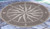 Skipper's Compass Gray Indoor/Outdoor Rug - 5 Ft. Round
