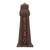 Small Lighthouse Vertical House Number Plaque - Antique Copper