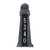 Small Lighthouse Vertical House Number Plaque - Indigo & White