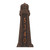 Small Lighthouse Vertical House Number Plaque - Oil Rub Bronze