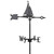 Smooth Black Sailboat Weathervane - 30 Inch