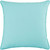 Solid Aqua Euro Sham - OVERSTOCK