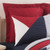 Solid Red Euro Sham