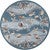 Sonesta Seafoam Shells Rug - 8 Ft Round