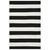 Sorrento Rugby Stripe Black Rug - 5 x 8 - OUT OF STOCK UNTIL 05/28/2025