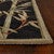 Sparta Black Bamboo Double Border Rug - 5 x 8