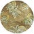 Sparta Moss Palm Trees Rug - 6 Ft Round