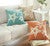Starfish Sea Coral Indoor/Outdoor Pillow