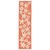 Starfish Sea Orange Indoor/Outdoor Rug - 2 x 8