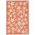 Starfish Sea Orange Indoor/Outdoor Rug - 8 x 10