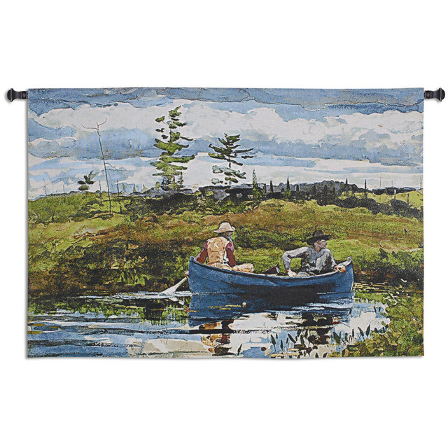 The Blue Boat Wall Tapestry