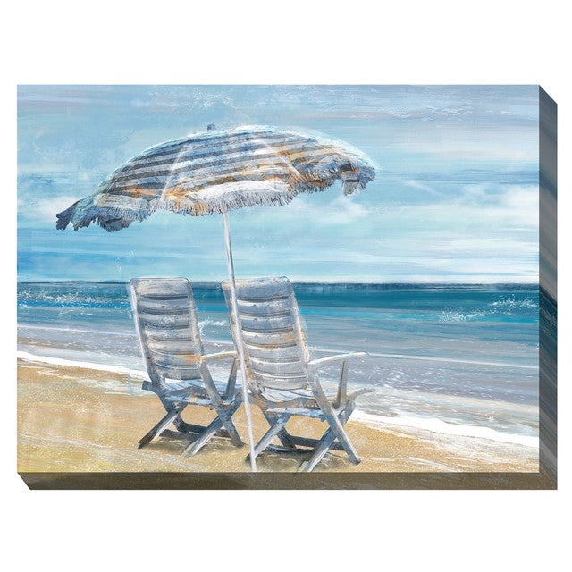 Seaside Relaxation Outdoor Wall Art