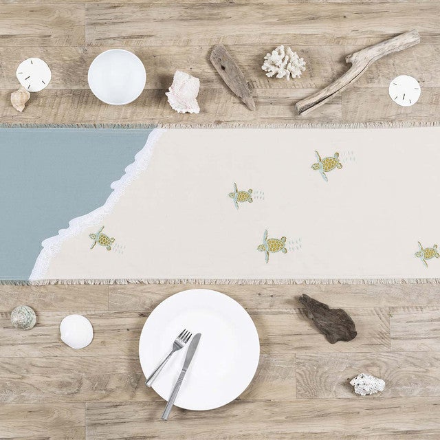 Turtle Shores Table Runner