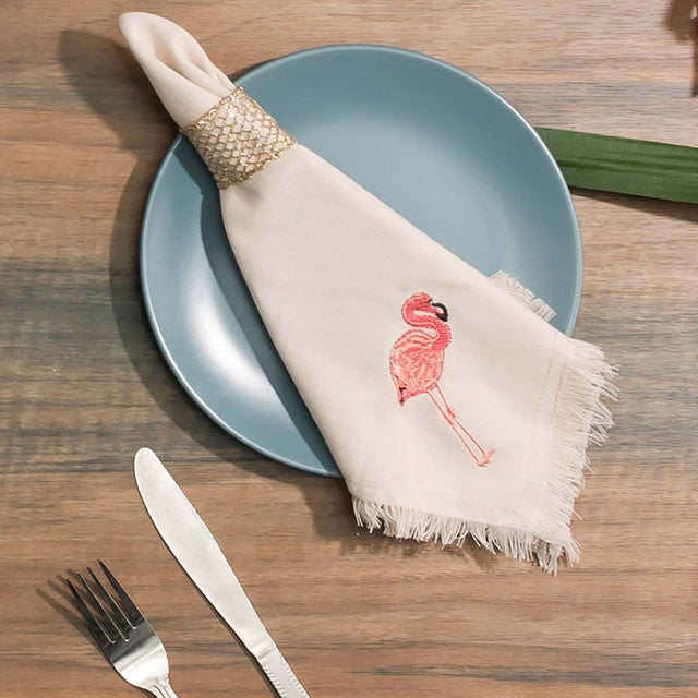 Flamingo Shores Napkins - Set of 4