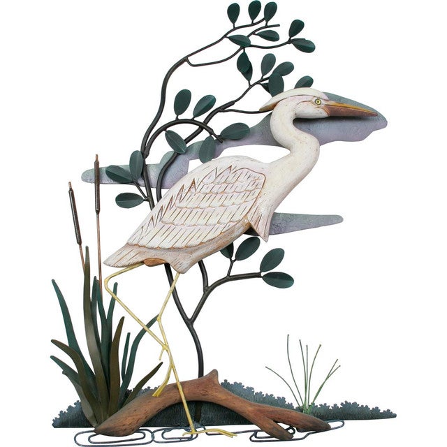 Lakeside Heron I Wall Art - OUT OF STOCK UNTIL 10/10/2025