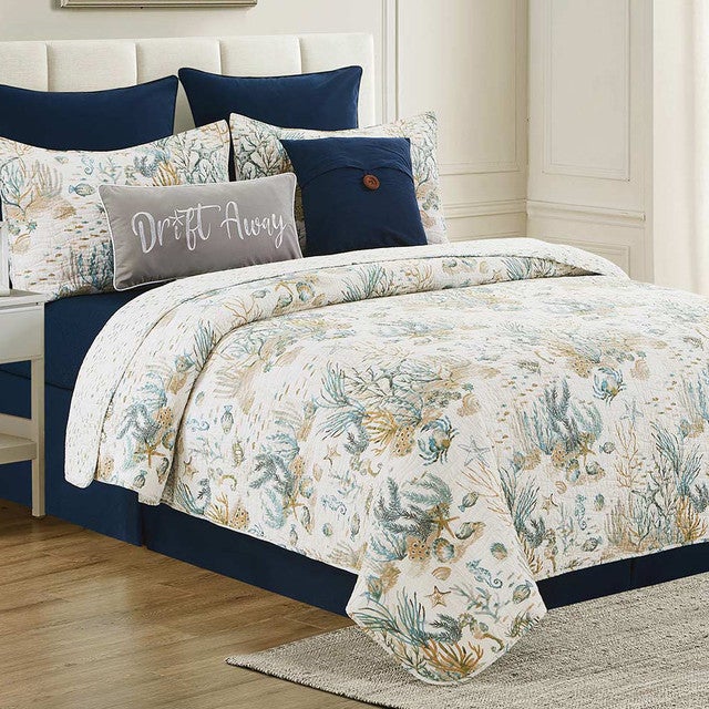 Southern Shores Quilt Bed Set - Twin