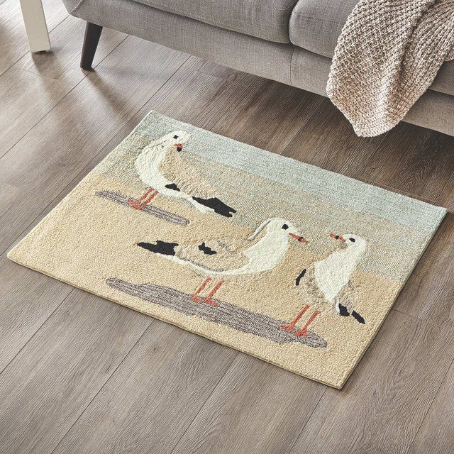 Seagull Beach Rug - 2 x 3 - OUT OF STOCK UNTIL 07/06/2026