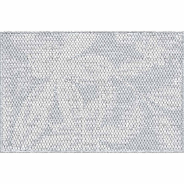 Fiji Flowers Gray Rug - 2 x 3