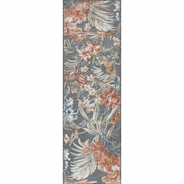 Cabo Flowers Indoor/Outdoor Rug - 2 x 7