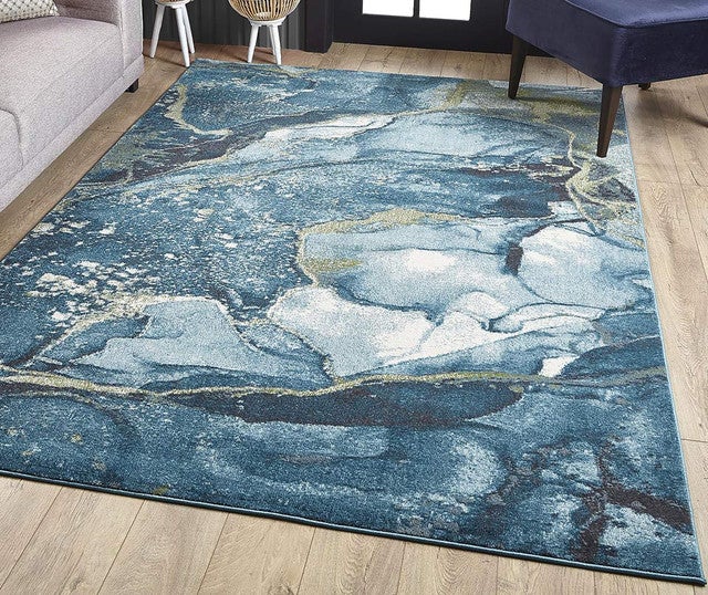 Caribbean Tidepool Rug - 3 x 5