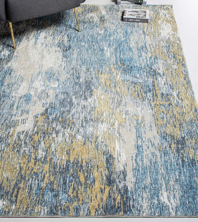 Seaside Storm Rug - 6 x 9