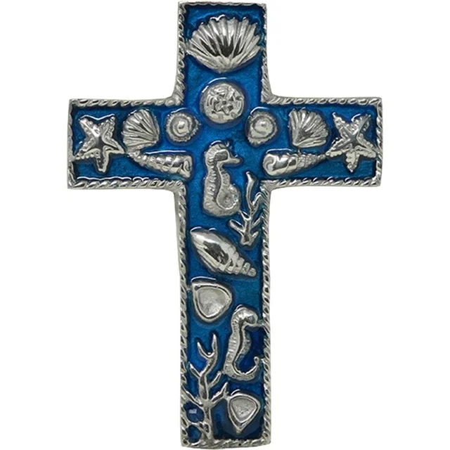 Sea Treasures Wall Cross
