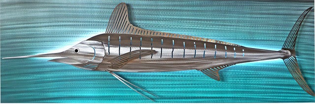 Marlin Back Lit Wall Decor