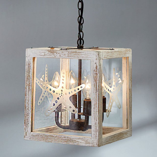 Weathered Starfish Pendant Light