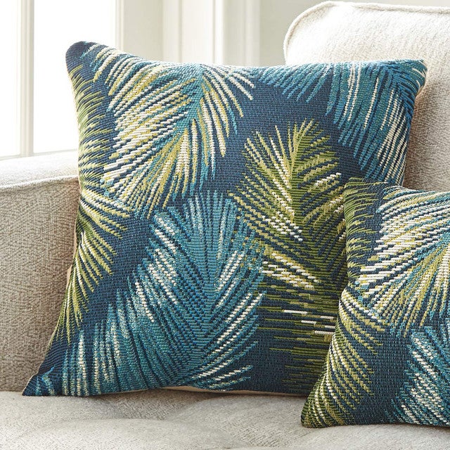 Padre Square Accent Pillow - Navy